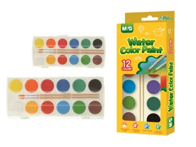 WATER COLOR PAINT TRAY BASIC 12PCS APLN6586 MG