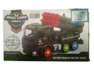 TOY MISSILE LAUNCH MILITARY VEHICLE A2210157 AMEEN