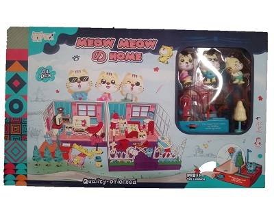 TOY MEOW HOME 61PC A1656367 AMEEN