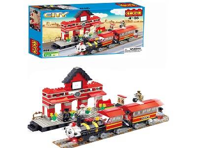 BLOCK CITY TRAIN STATION 4105 COGO