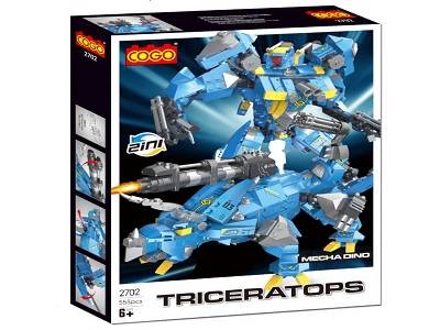 BLOCK TRICERATOPS 2702 COGO