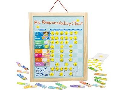 WOODEN RESPONSIBILTY CHART MST2006 