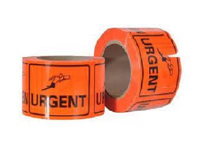 PRINTED TAG URGENT MST901 