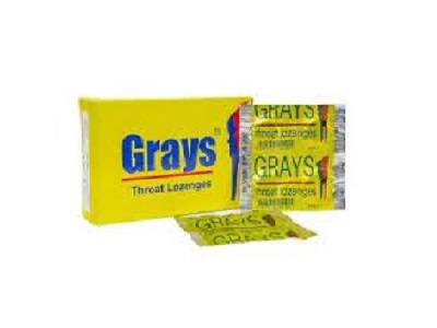 LOZENGERS GRAYS 4PC 